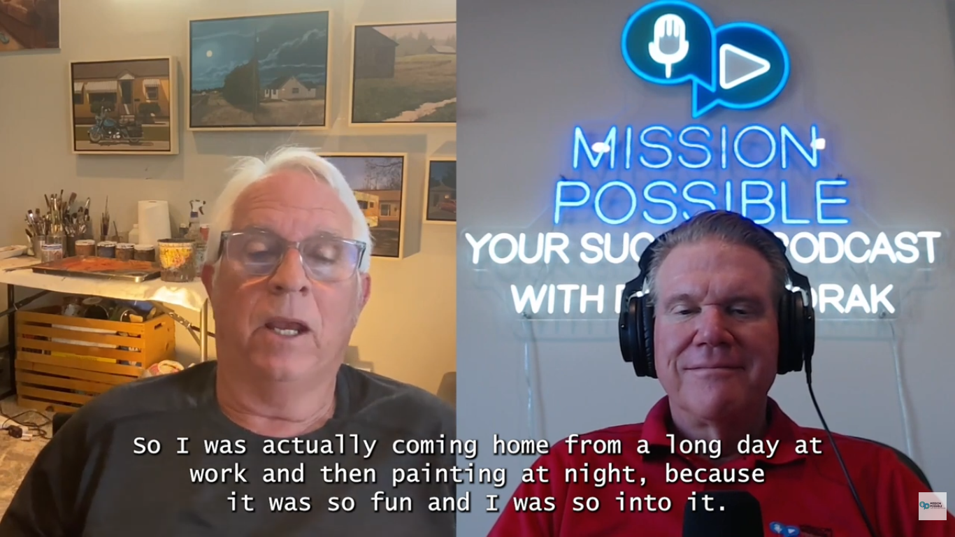 The First Artwork That Made Mark Believe in Himself