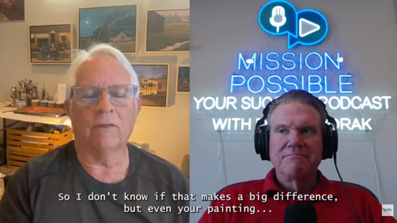 Why Mark Shawver Chose Acrylic Over Oil Painting